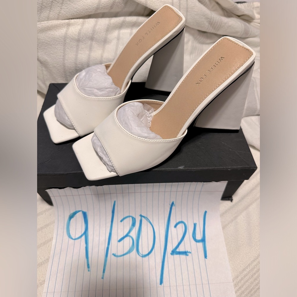 White Fox Boutique Mules